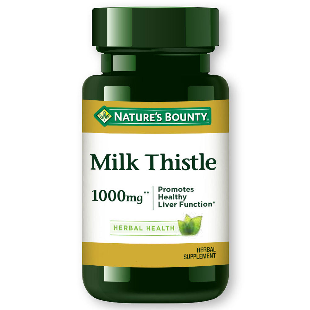 Silymarin Milk Thistle, 1000mg, 30 Capsule, Nature's Bounty