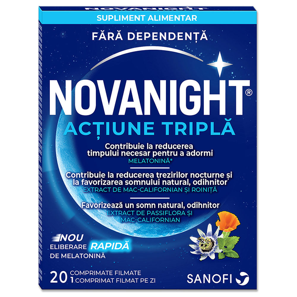 Novanight, 20 Comprimate Filmate, Sanofi