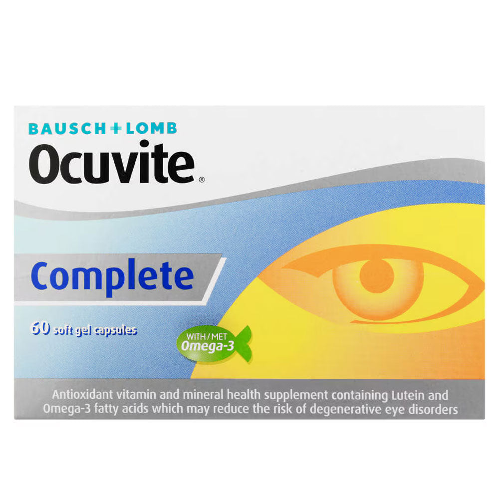 Ocuvite Complete, 30 Capsule, Bausch & Lomb
