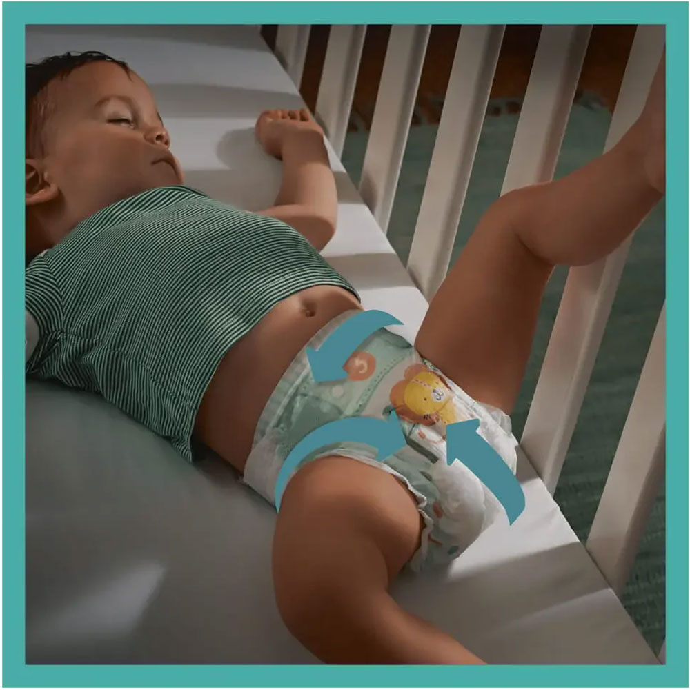 Scutece pentru bebelusi Active Baby, Marimea 4, 9-14kg, 46 Bucati, Pampers