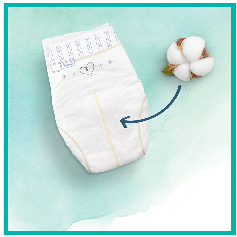 Scutece pentru bebelusi Harmonie, Marimea 4, 9-14kg, 19 Bucati, Pampers