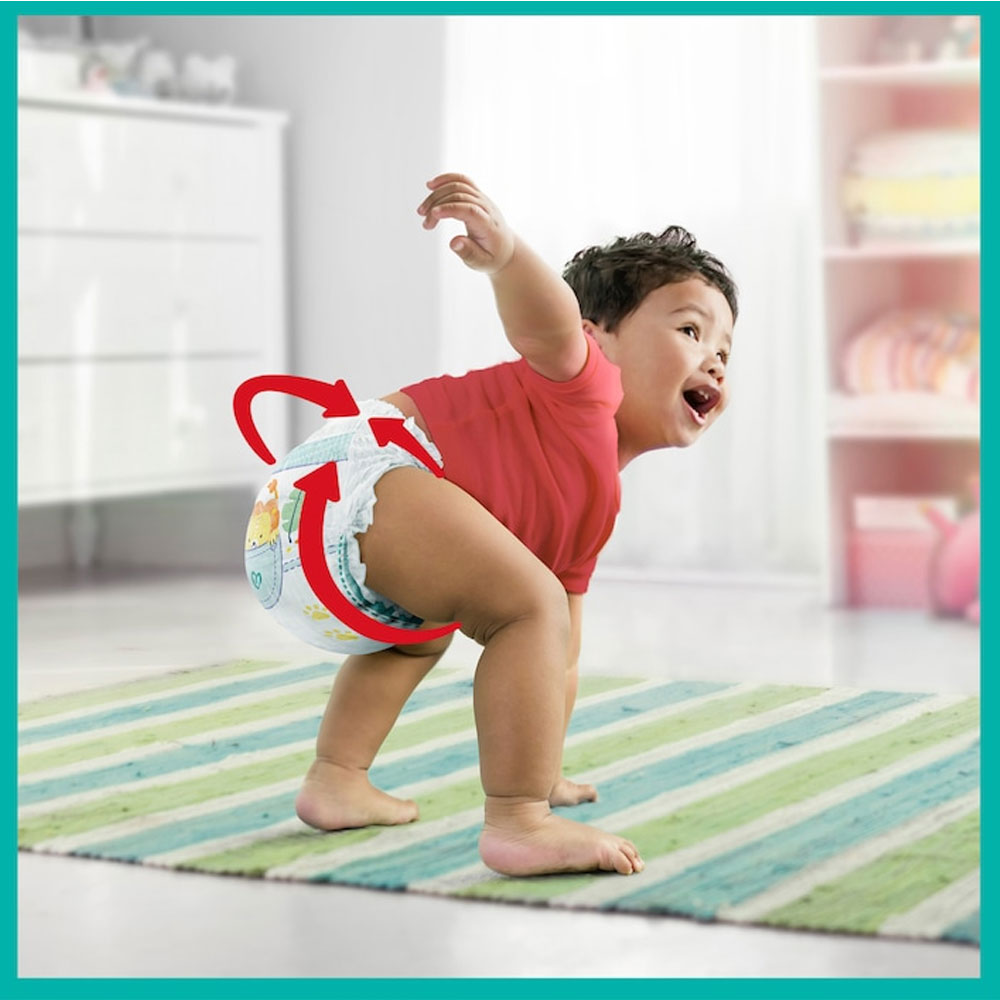 Scutece pentru bebelusi Active Baby Pants, Marimea 5, 12-17kg, 22 Bucati, Pampers