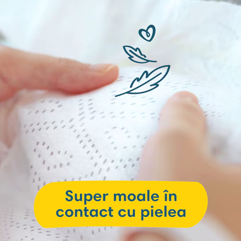 Scutece pentru bebelusi Premium Care, Marimea 5, 11-16kg, 58 Bucati, Pampers