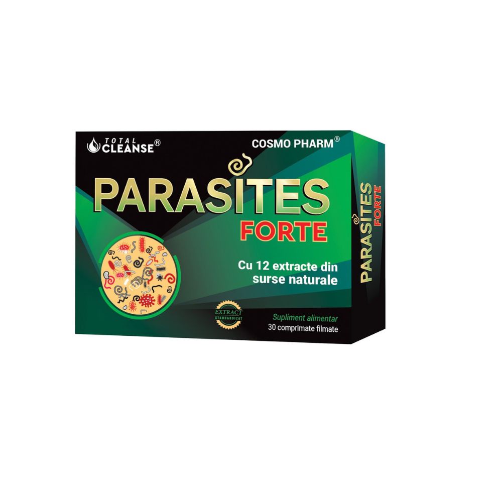 Parasites Forte 30 comprimate, Cosmopharm