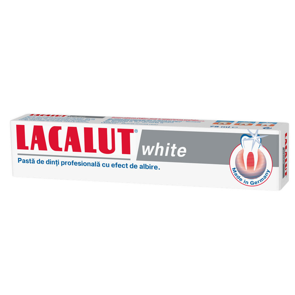 Pasta de dinti White, 75ml, Lacalut