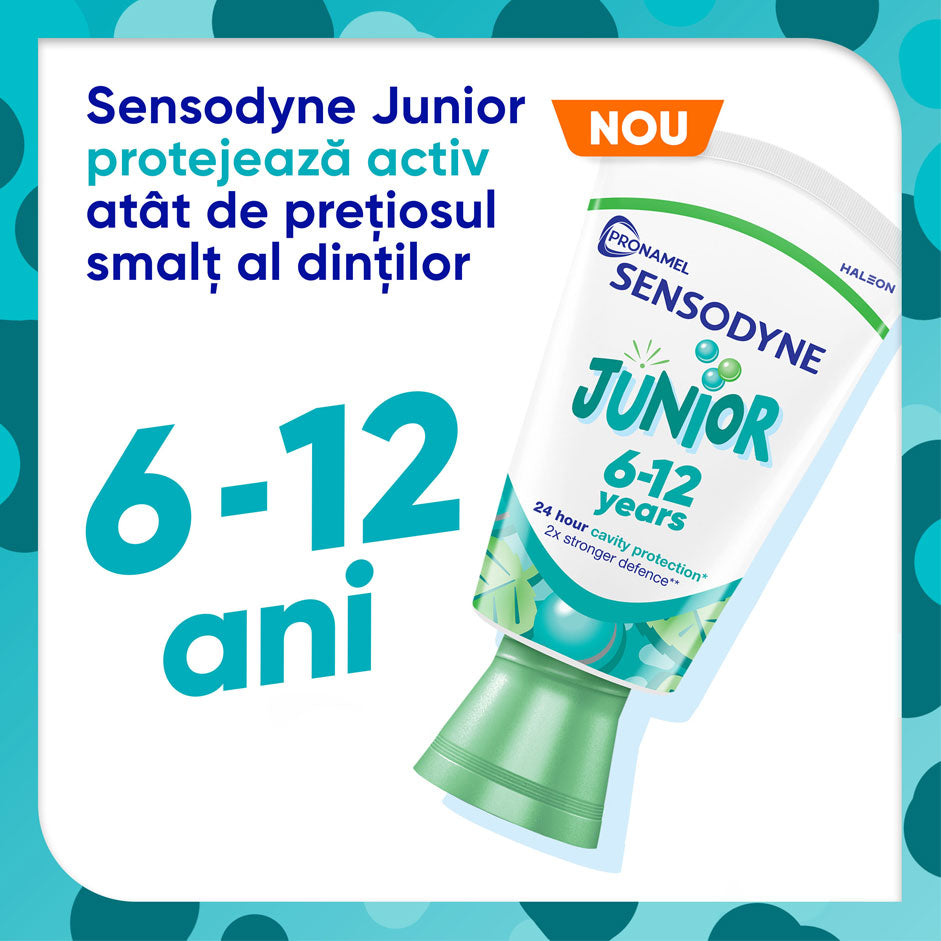Pasta de dinti Pronamel Junior 6-12 ani, 50ml, Sensodyne
