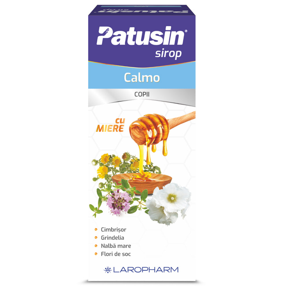 Patusin Calmo sirop pentru copii, 100ml, Laropharm