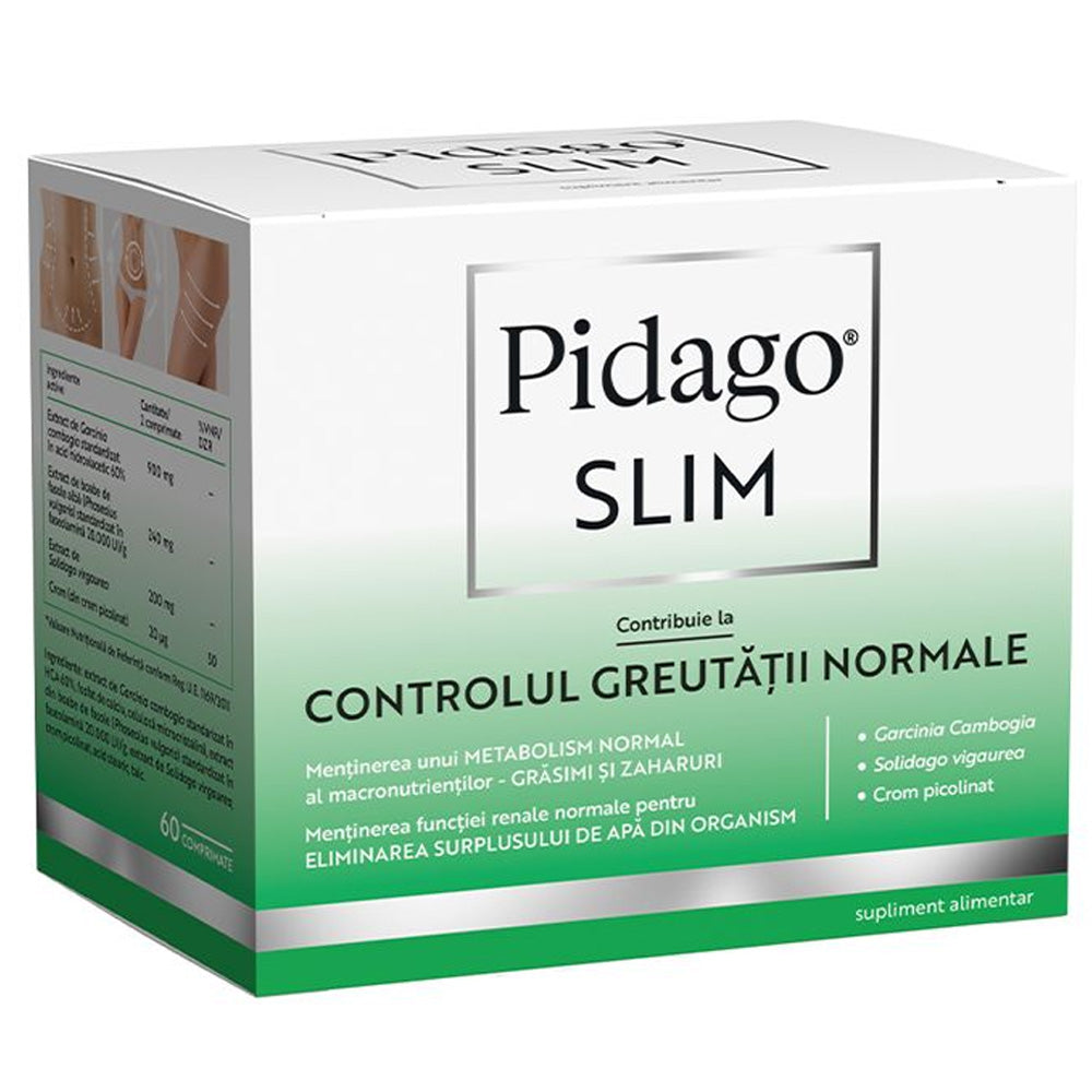 Pidago Slim, 60 Comprimate, Fiterman Pharma