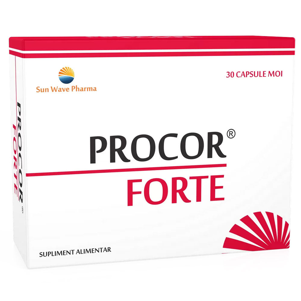 Procor Forte, 30 Capsule, Sun Wave Pharma