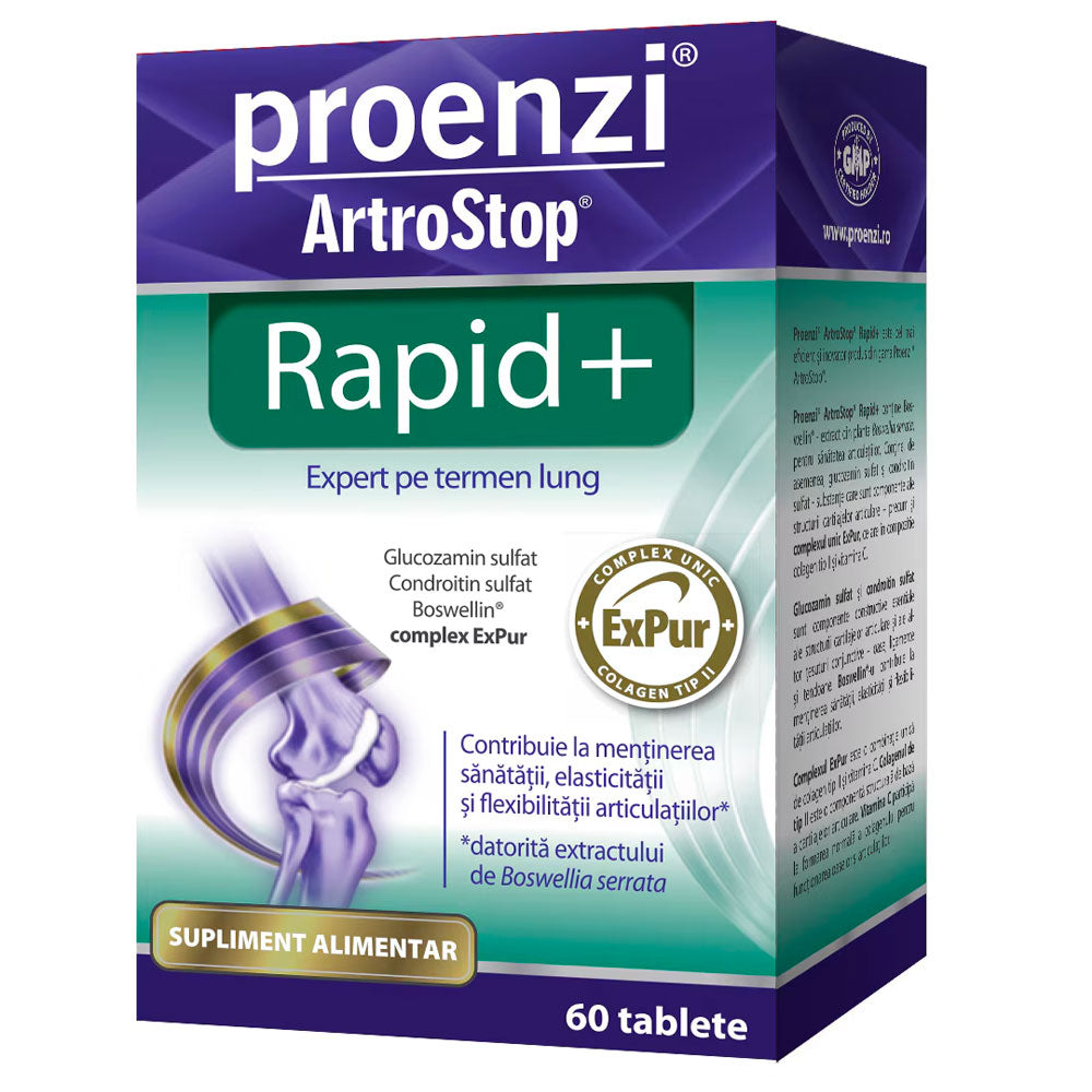 Proenzi Artrostop Rapid Plus, 60 Tablete, Walmark