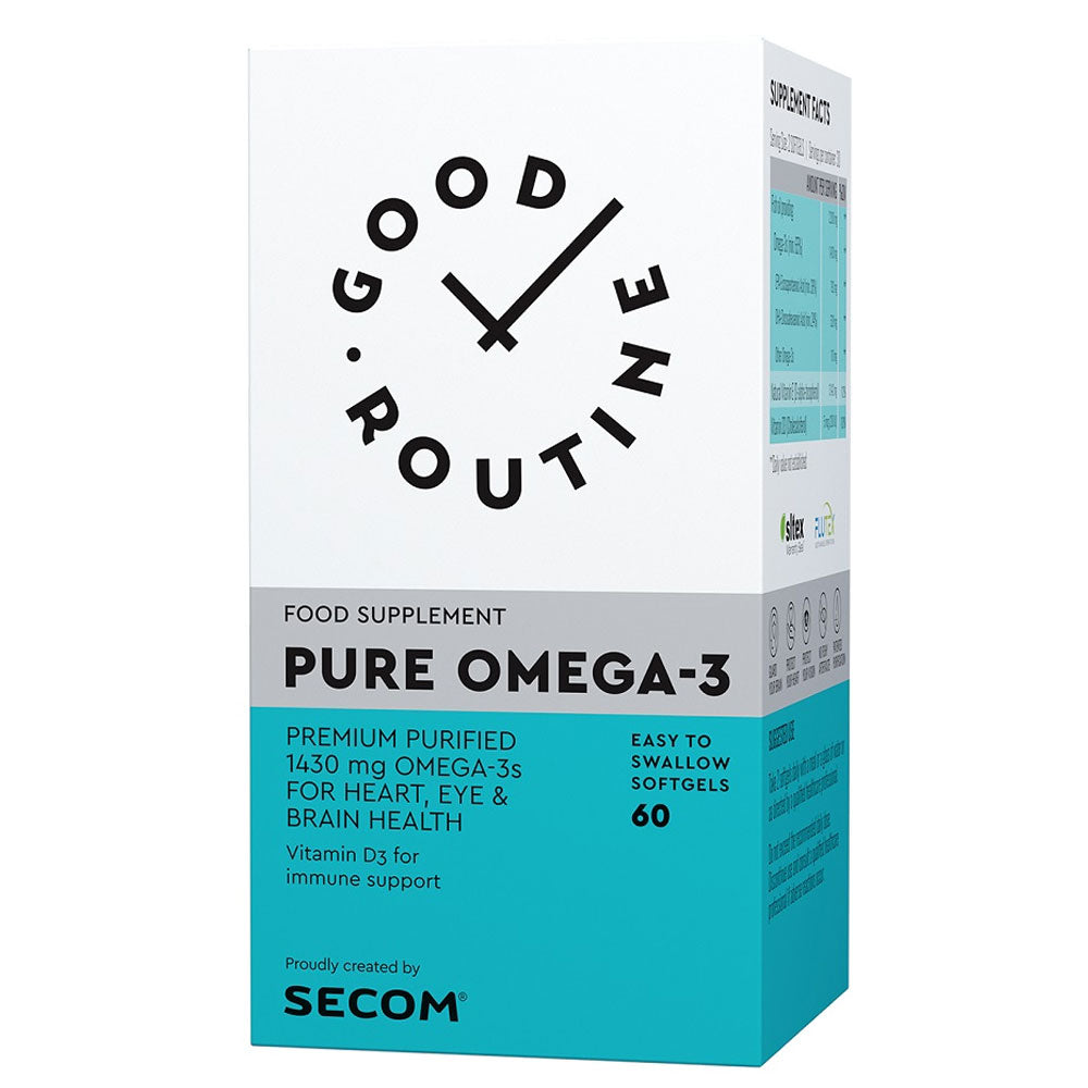 Pure Omega 3 Good Routine, 60 Capsule, Secom