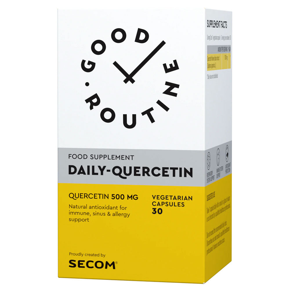 Good Routine Daily Quercetin 500mg, 30 Capsule Vegetale, Secom