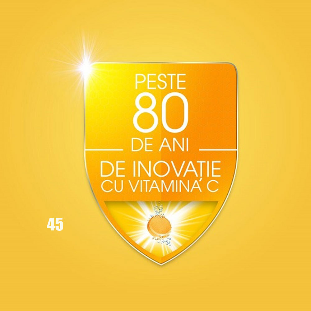 Redoxon Vitamina C 1000g Lamaie, 45 Comprimate Efervescente, Bayer