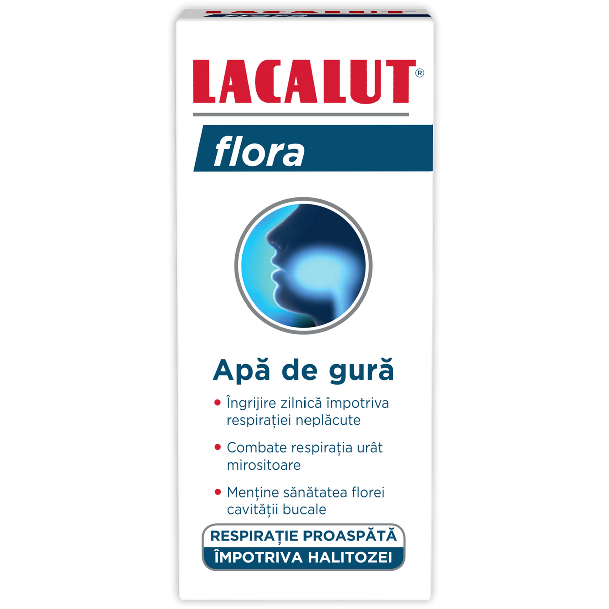 Apa de gura Flora, 300ml, Lacalut