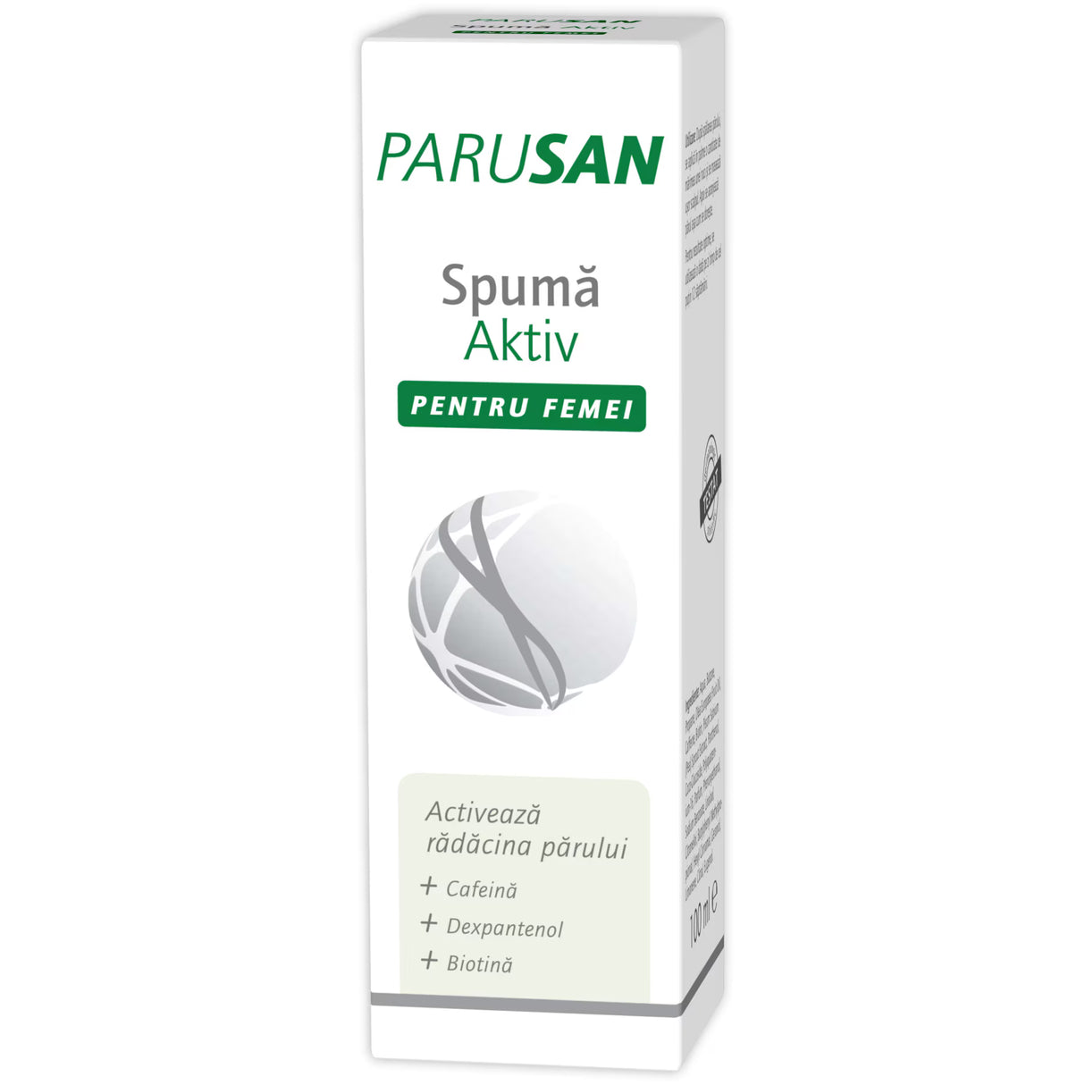 Spuma de par Aktiv pentru femei, 100ml, Parusan