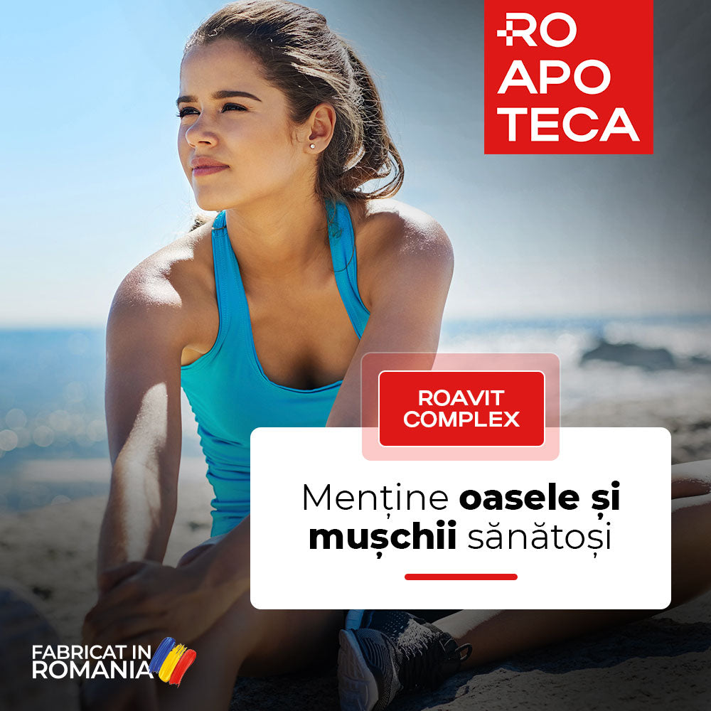 ROAVIT COMPLEX - Complex premium de vitamine si minerale pentru energie, imunitate si vitalitate zilnica