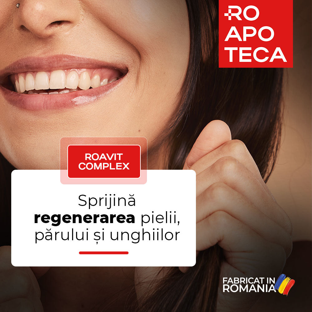 ROAVIT COMPLEX - Complex premium de vitamine si minerale pentru energie, imunitate si vitalitate zilnica