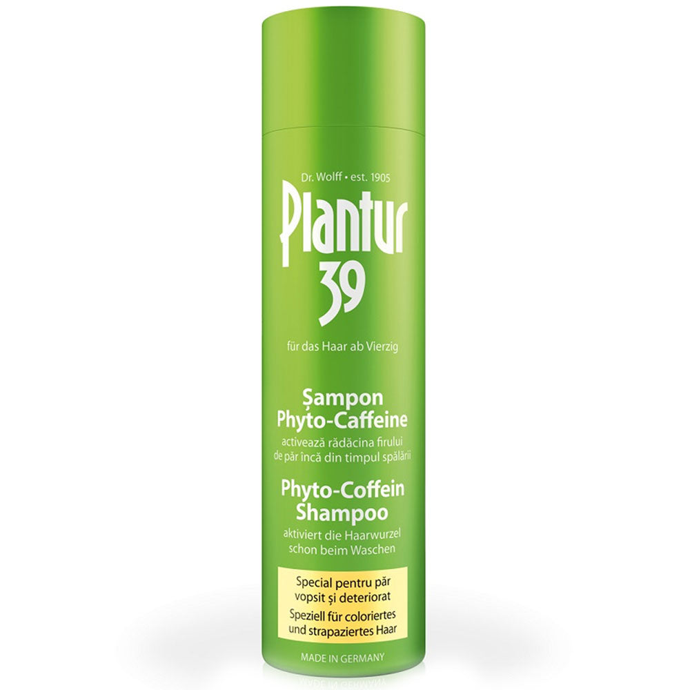 Sampon pentru par vopsit si deteriorat Plantur 39 Phyto-Caffeine, 250ml, Dr. Kurt Wolff