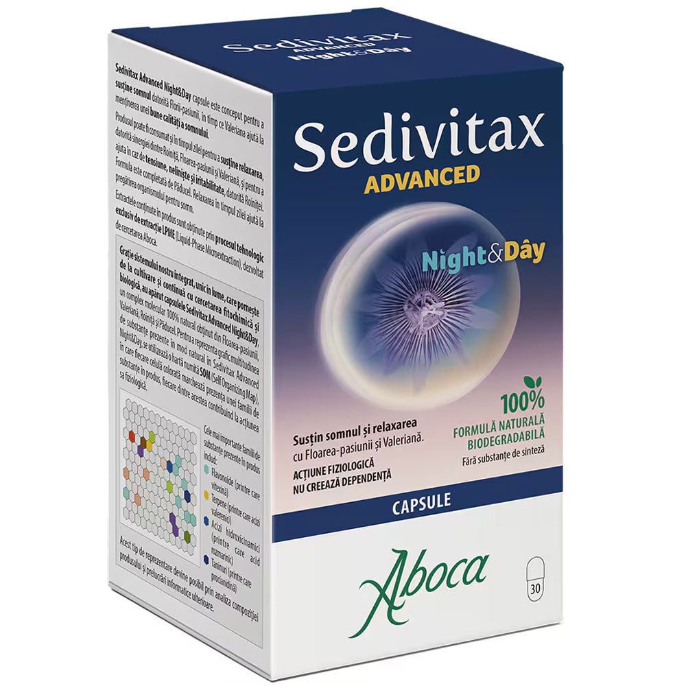 Sedivitax Advanced Night & Day, 30 Capsule, Aboca
