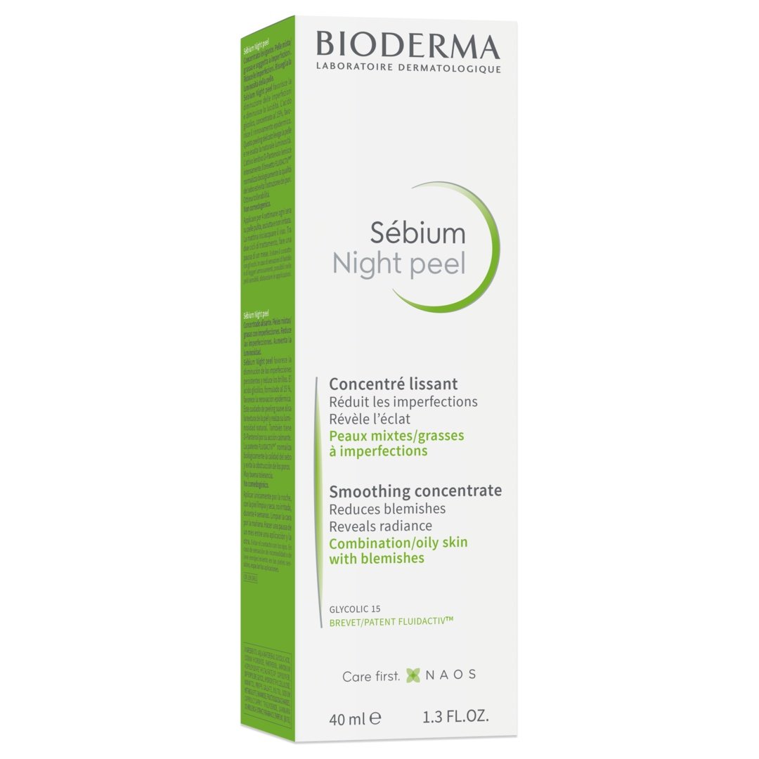 Ser cu efect de peeling Sebium, 40ml, Bioderma
