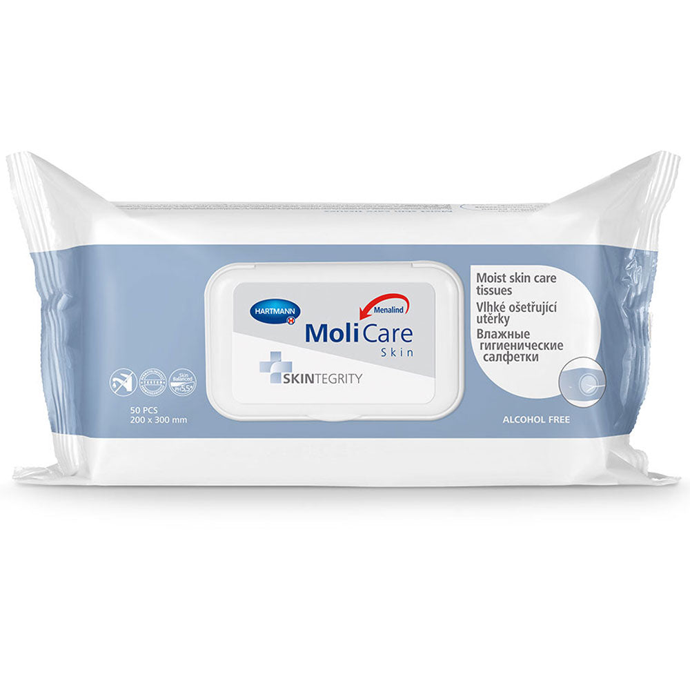 Servetele umede MoliCare Skin, 50 Bucati, Hartmann