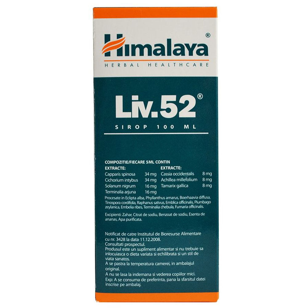 Sirop Liv 52, 100ml, Himalaya