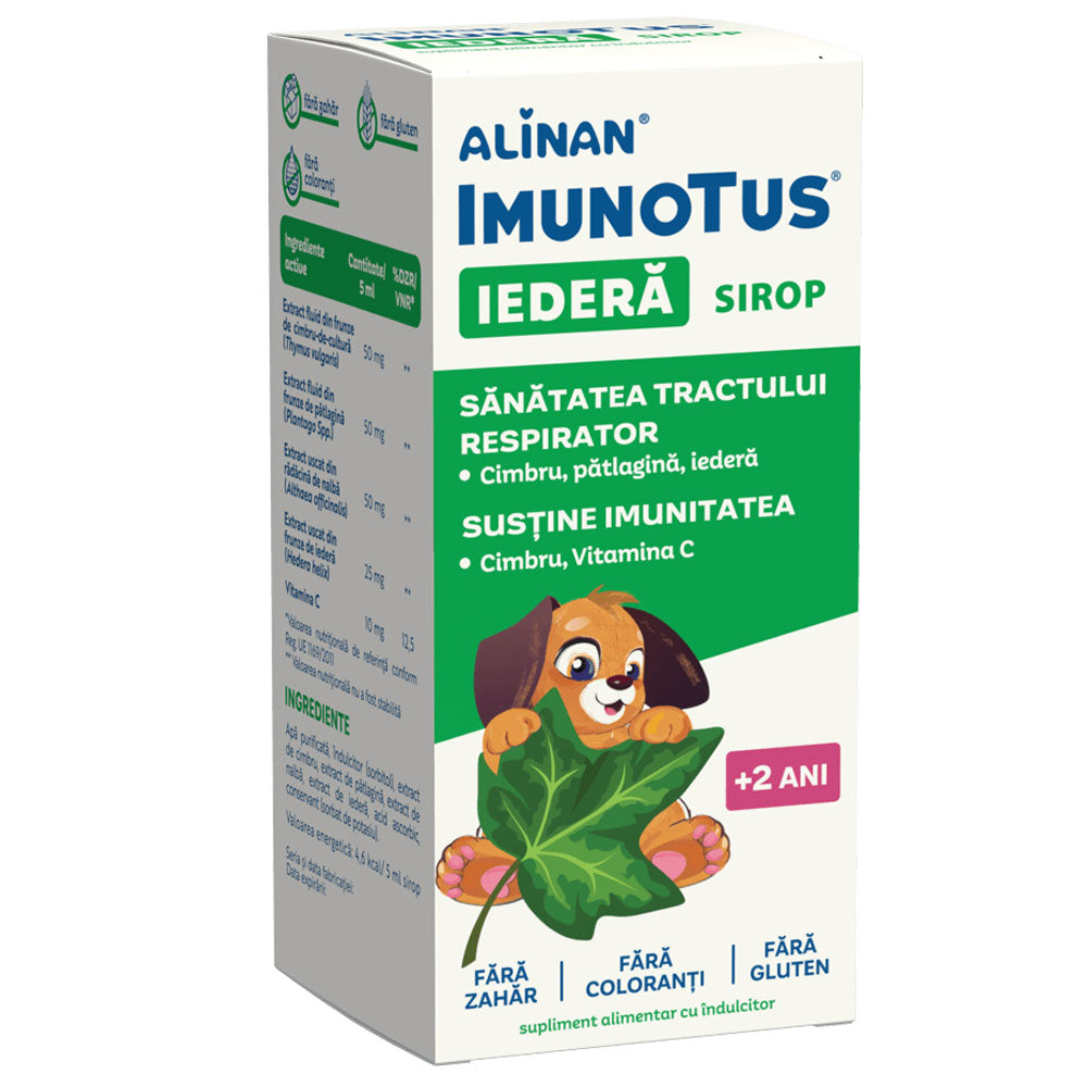 Sirop Alinan Imunotus Iedera, 150ml, Fiterman Pharma