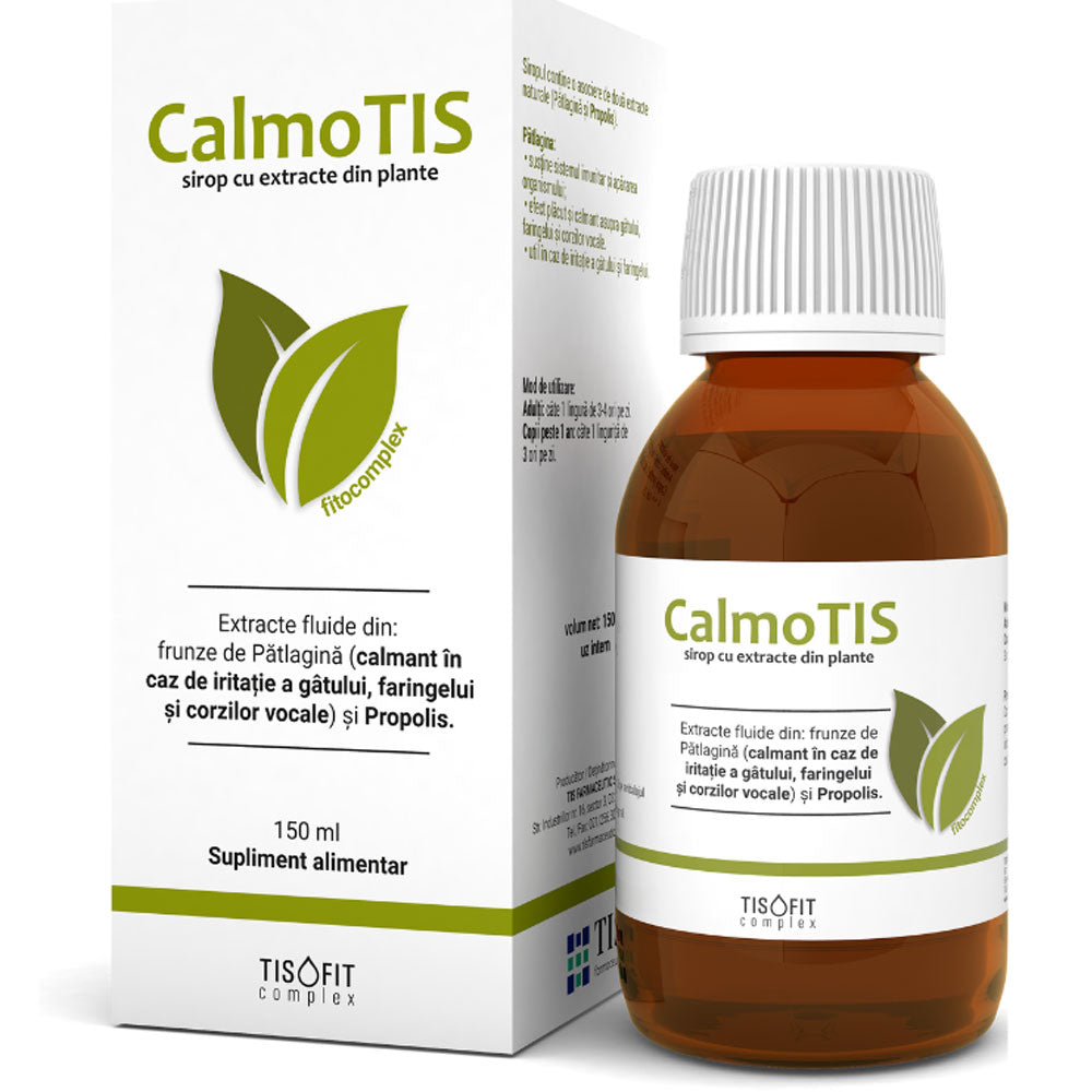 Sirop CalmoTIS, 150 ml, Tis Farmaceutic