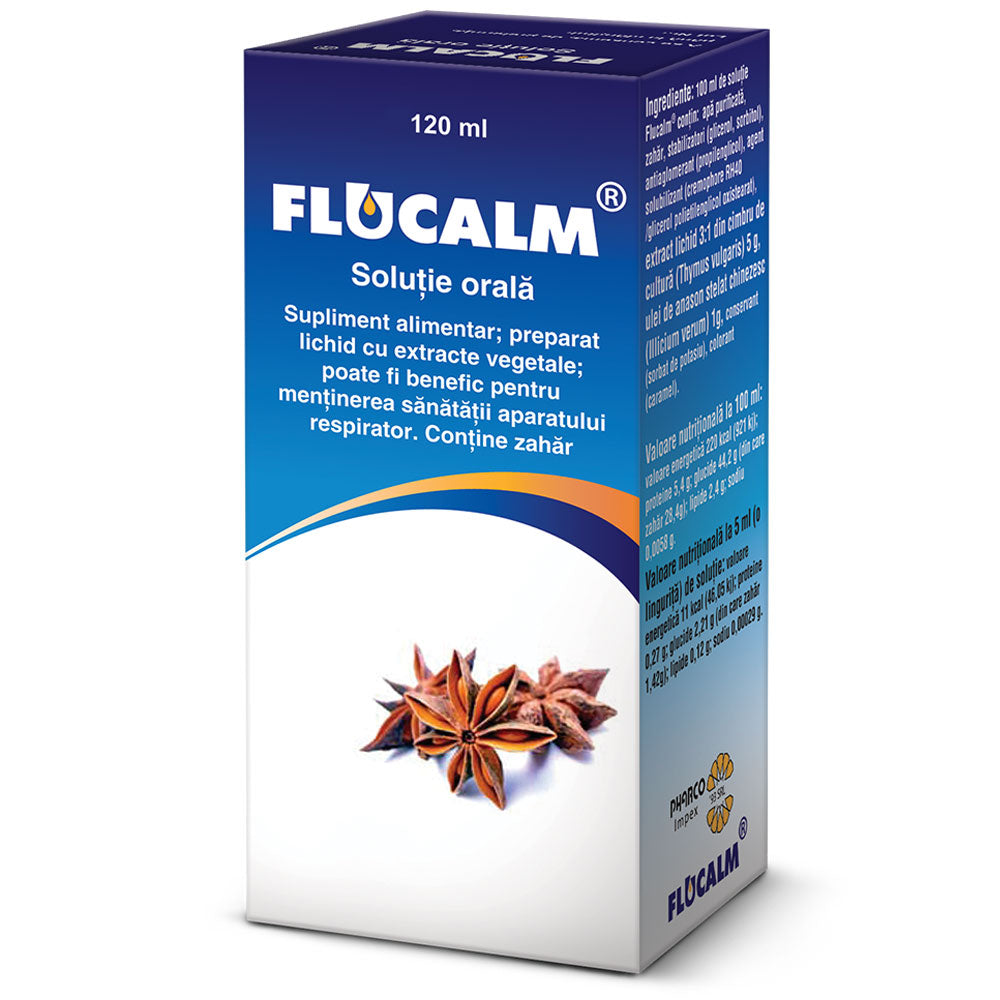 Sirop Flucalm, 120ml, Pharco