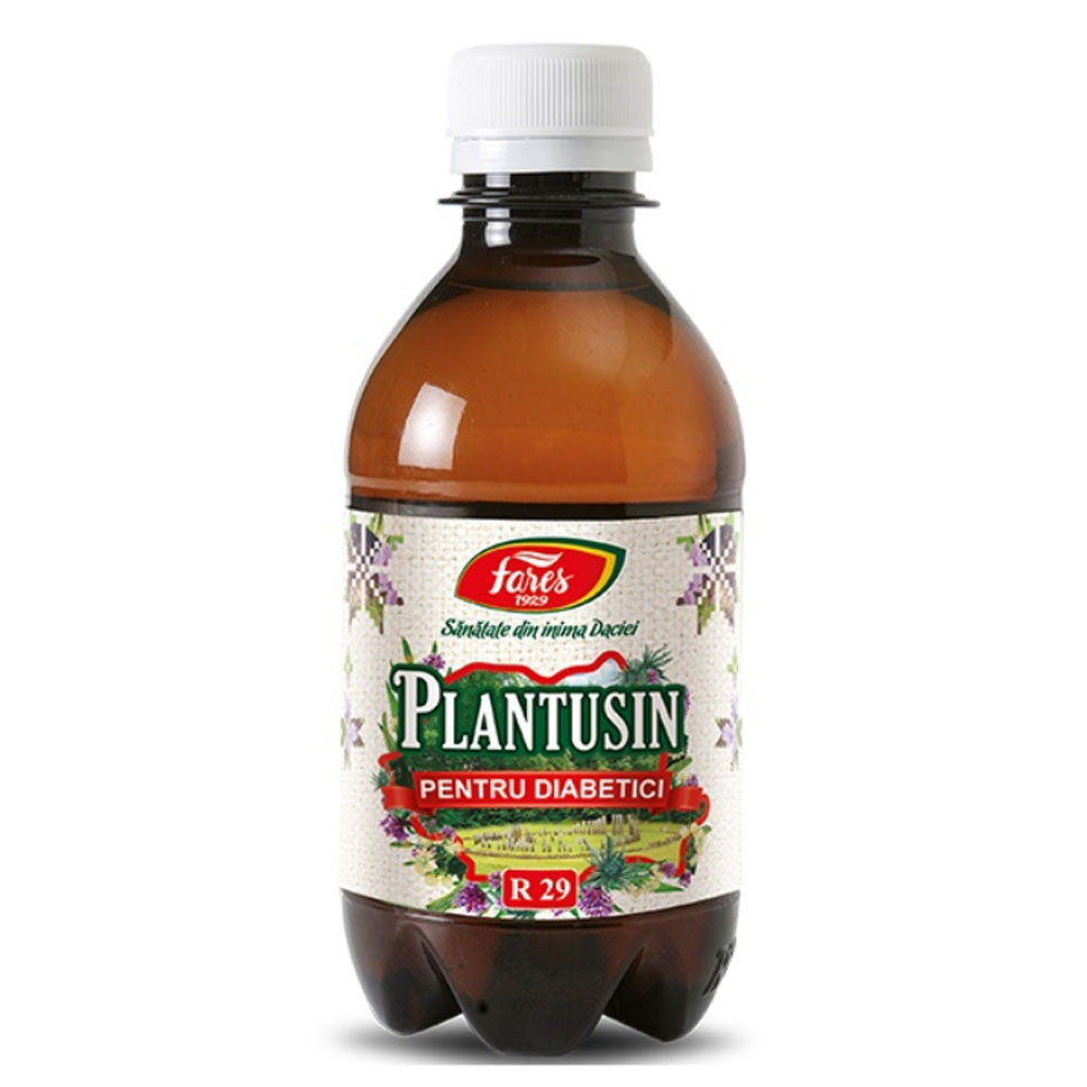 Sirop Plantusin R29 pentru Diabetici, 250ml, Fares