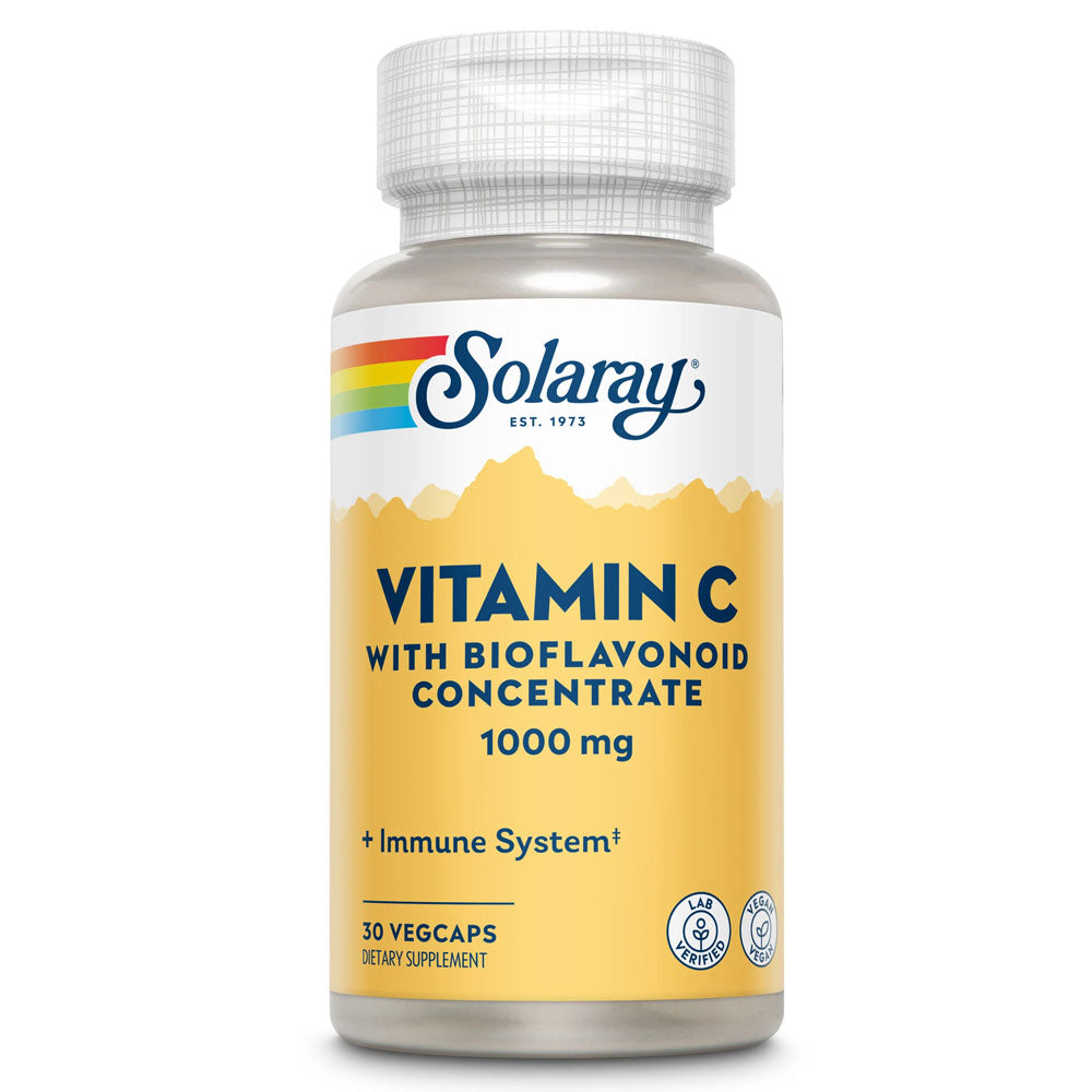 Vitamin C Solaray, 1000mg, 30 Capsule, Secom