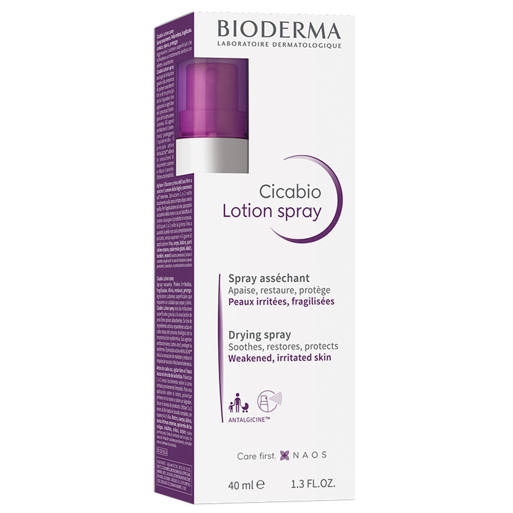 Lotiune spray reparatoare Cicabio, 40ml, Bioderma
