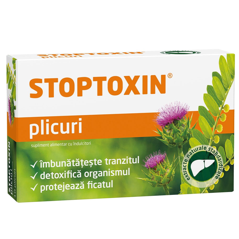 Stoptoxin, 10 plicuri, Fiterman Pharma