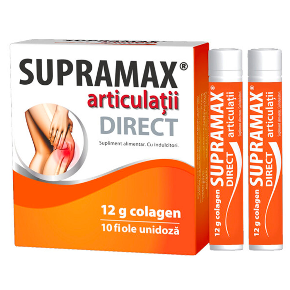 Fiole Supramax Articulatii Direct, 10Fiole, Zdrovit