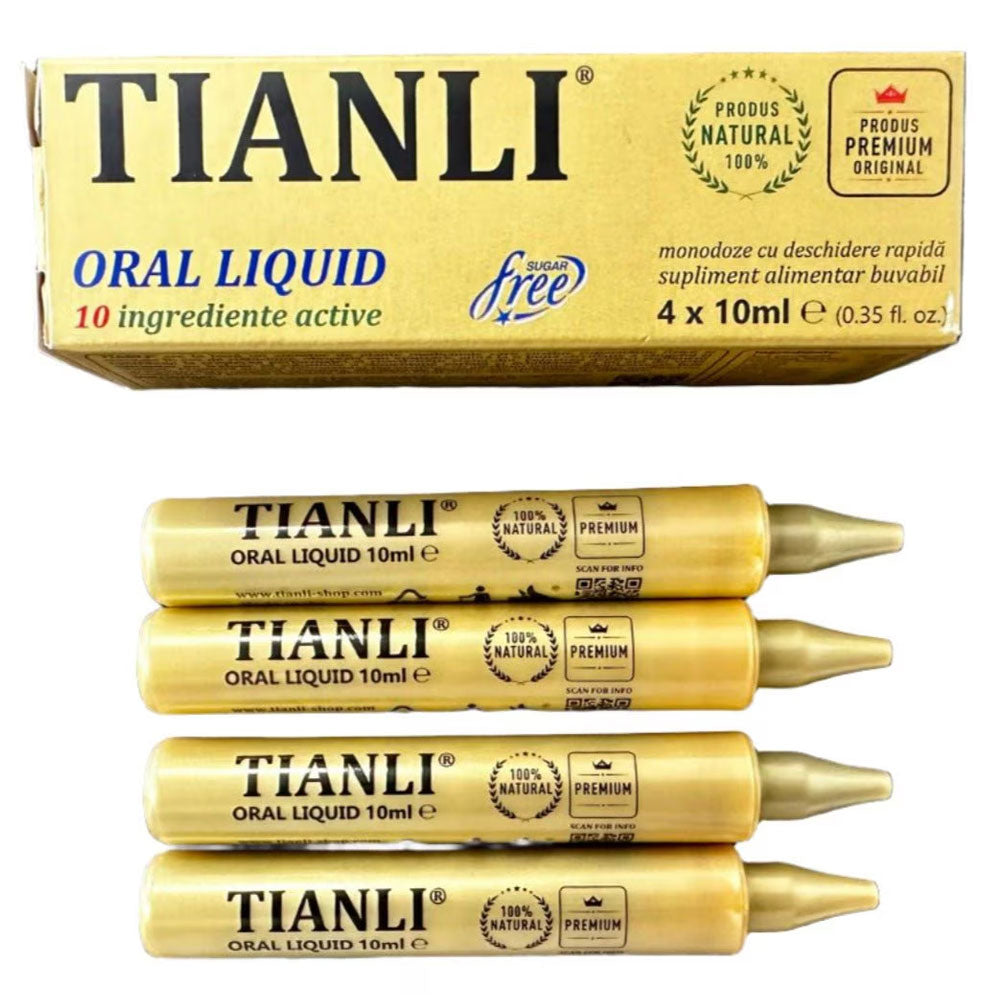 Forte+ Oral Liquid, 4 x 10ml, Tianli