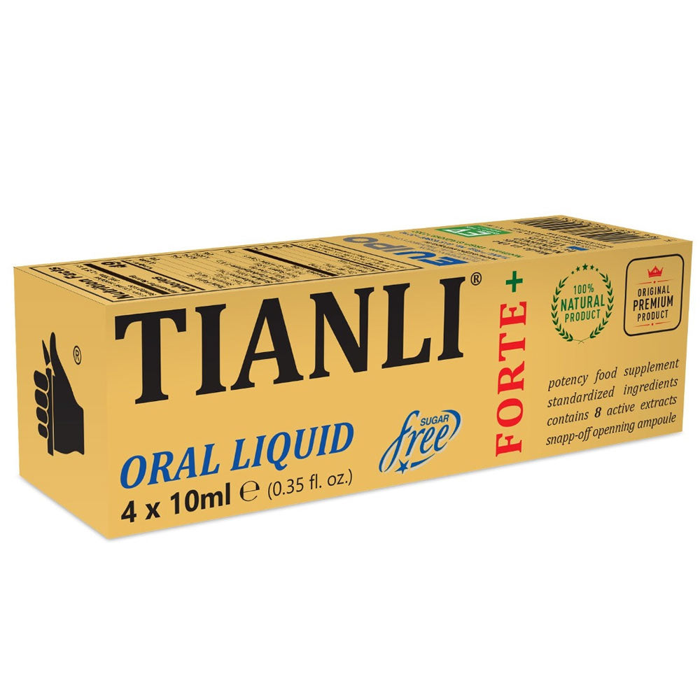 Forte+ Oral Liquid, 4 x 10ml, Tianli