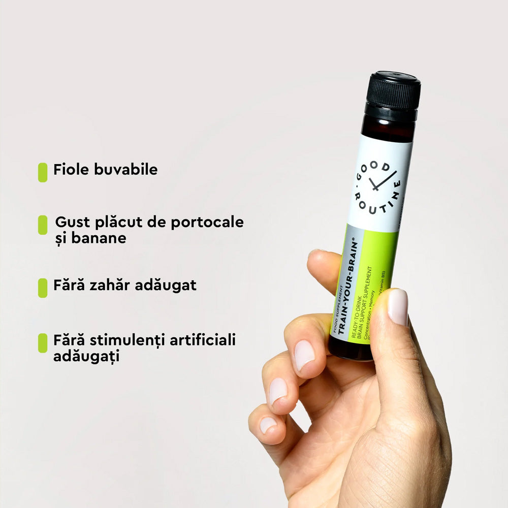 Train your brain, Good Routine, 9 x 25 ml