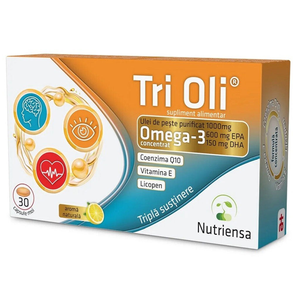 Tri Oli, 30 Capsule, Antibiotice