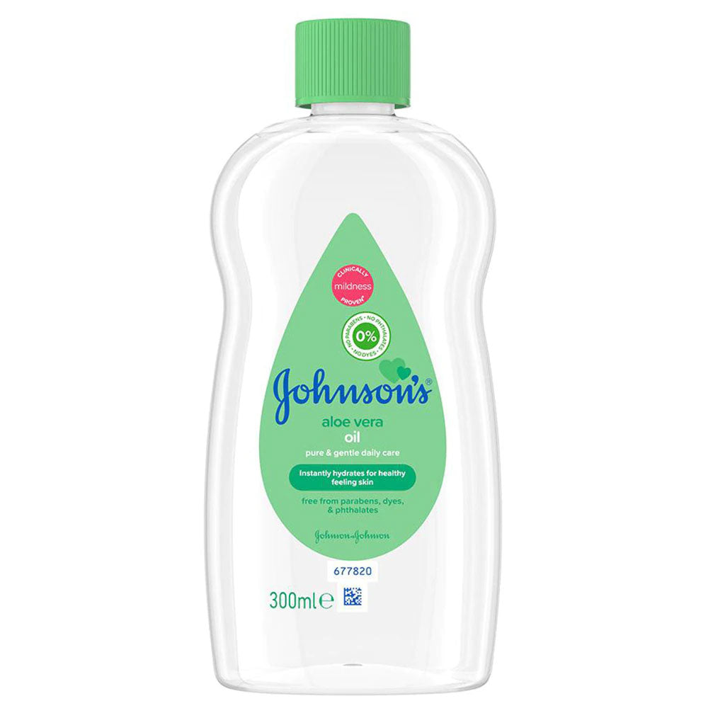 Ulei de corp cu aloe vera Johnson's Baby, 300ml, Johnson & Johnson