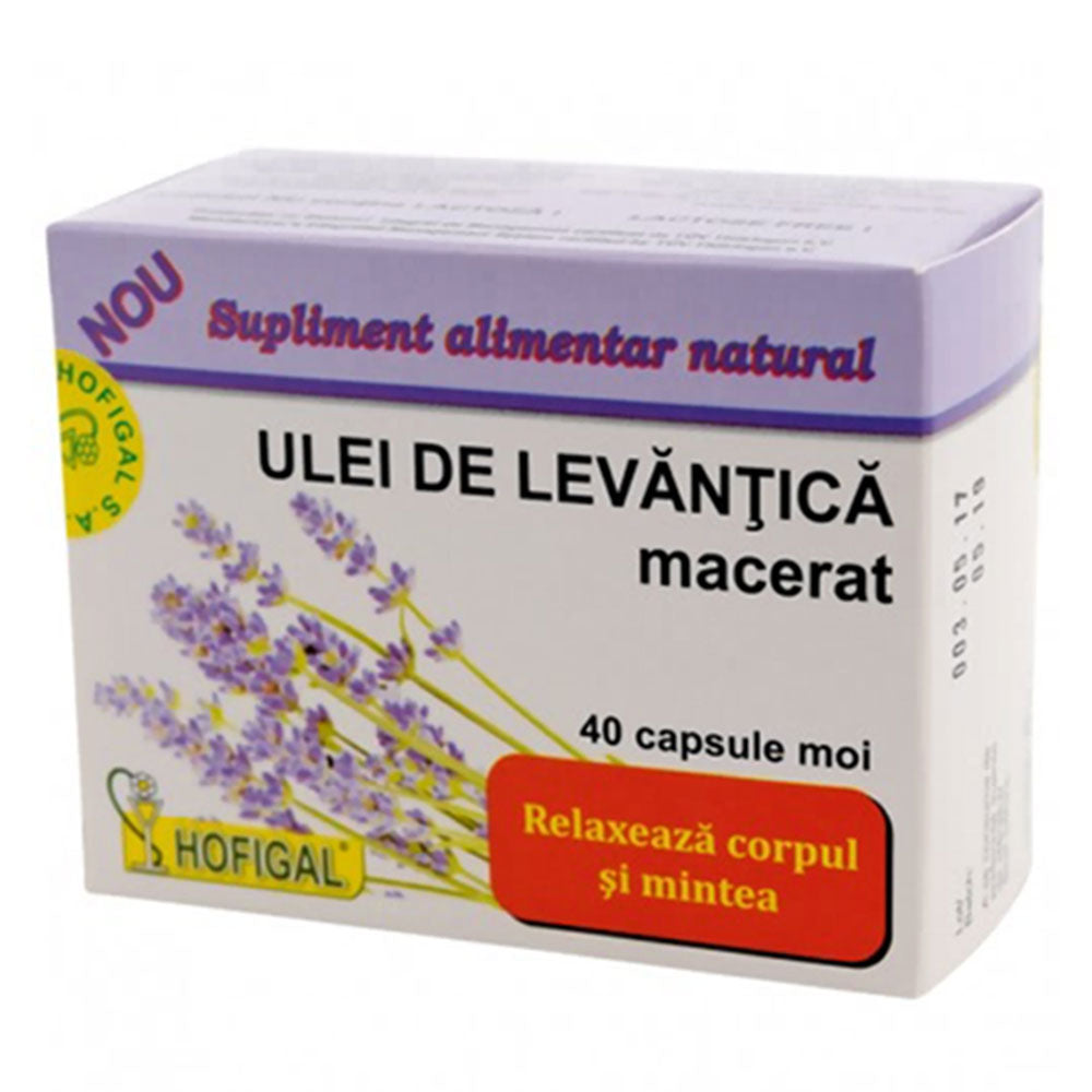 Ulei Levantica, 40 Capsule Moi, Hofigal