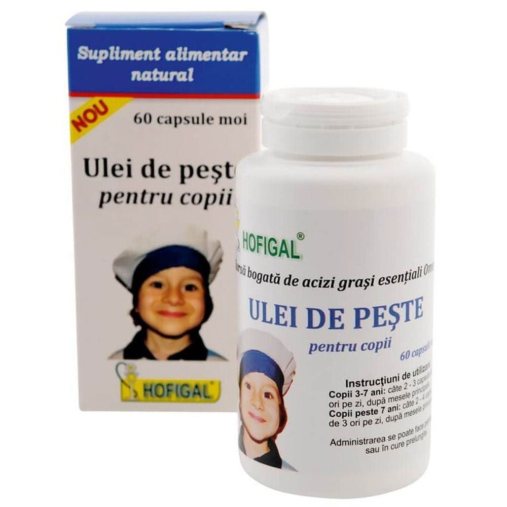 Ulei Peste Copii, 60 Capsule, Hofigal