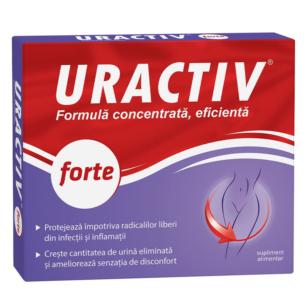 Uractiv Forte, 10 Capsule, Terapia-Ranbaxy