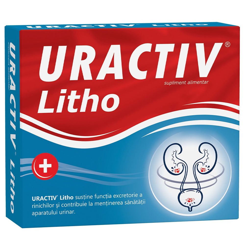Uractiv Litho, 30 Capsule, Terapia-Ranbaxy