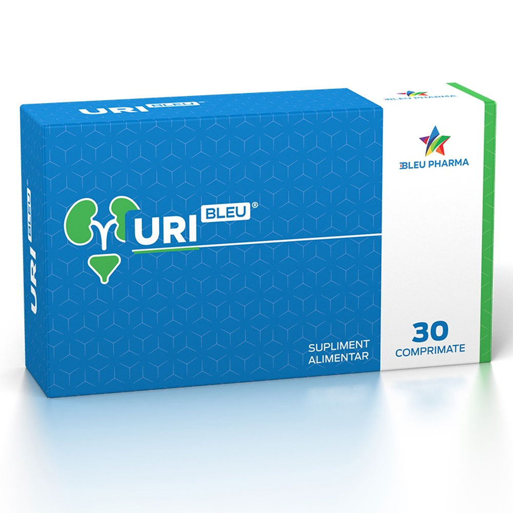 UriBleu, 30 Comprimate, Bleu Pharma