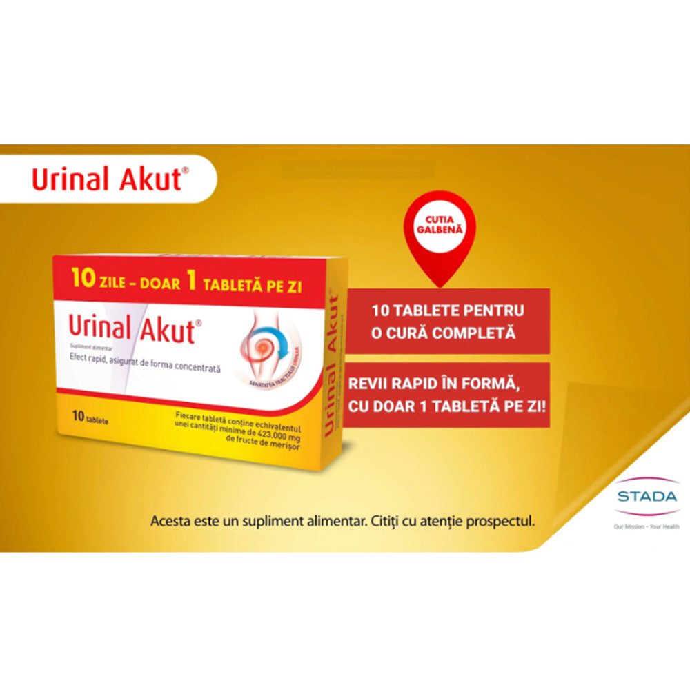 Urinal Akut, 10 Tablete, Walmark