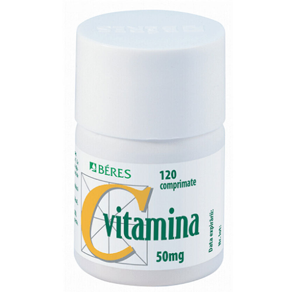 Vitamina C 50mg, 120 Comprimate, Beres