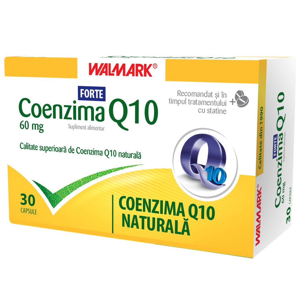 Coenzima Q10 60mg Forte, 30 Capsule, Walmark