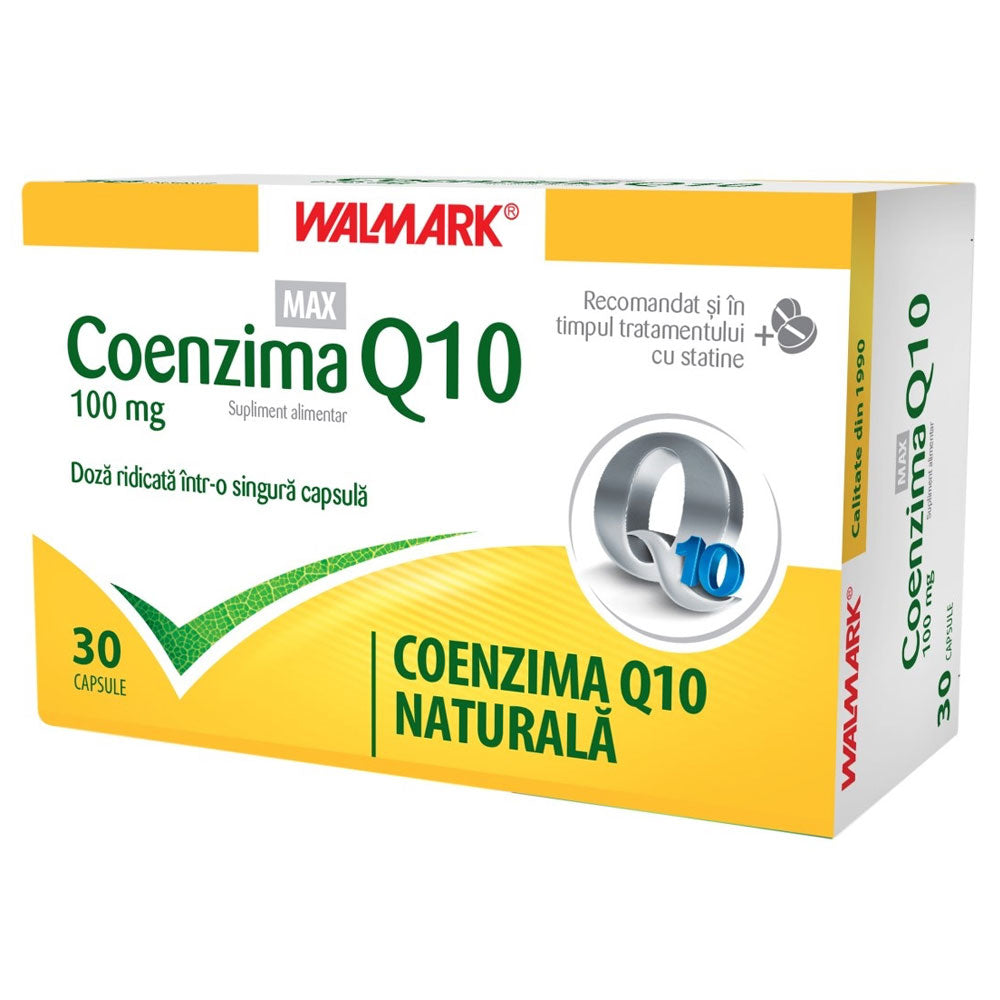 Coenzima Q10 Max 100mg, 30 Capsule, Walmark