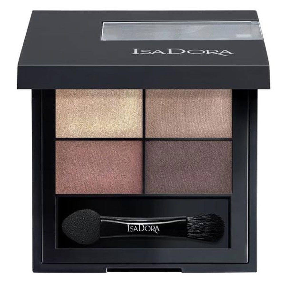 Paleta de farduri de pleoape Eyeshadow Quartet 10 (Boho Browns) 4.5 g IsaDora