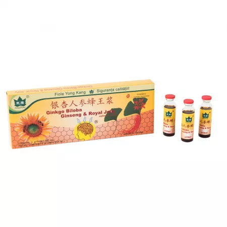 Ginseng Royal Jelly 10ml, 10Fi Buvabile